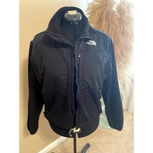 The North Face Black Denali Fleece Full Zip Jacket Size M